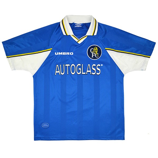 Tailandia Camiseta Chelsea Primera equipo Retro 1997 1999 Azul